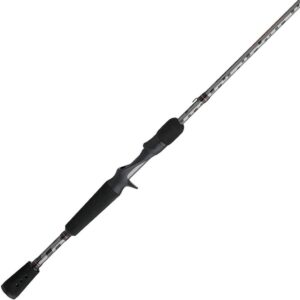 Casting Fishing Rod, 1-Piece Graphite Fishing Rod for Freshwater or Saltwater Fishing, Shock Absorbing Tip
