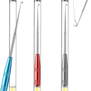 Quick Fish Hook Remover Tool 3 Set Fishhook Easy Removal Detacher for Fishing Accessories Stainless Steel Fish Hook Disconnect Extractor Device Gadgets Kit