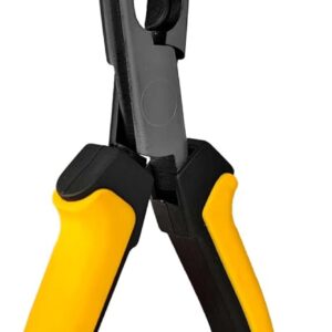 7-inch Fishing Pliers with Rust-resistant Teflon Coating, Fresh/Sea Fishing Tools, Comfortable Grip Fishing Gear for Fishing Trips