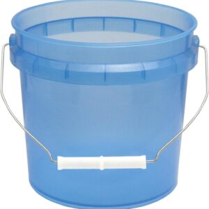 1 Gallon Translucent Pail - Blue