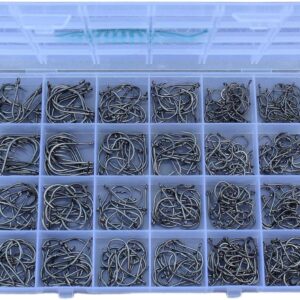 Fishing Hooks Freshwater Saltwater Fish Hooks Bulk Fishing Hooks Set Worm Catfish Hooks Fish Gear Equipment Supplies